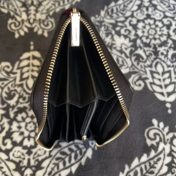 Kate Spade Wrapping Paper Large Tote Multi & Staci Wrapping Paper Stripes Wallet - Picture 13 of 16